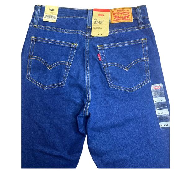 Levi’s Strauss & Co 725 HIGH-RISE BOOTCUT 27x32 - Picture 1 of 6